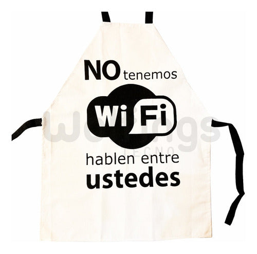 Delantal De Cocina Gastronomia Frases Diseño Estampa Unisex 2