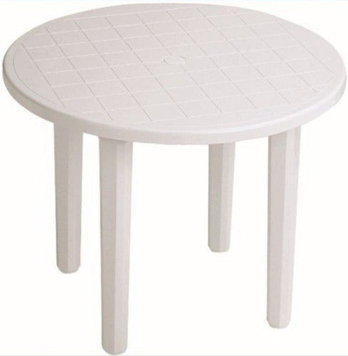 Round Plastic Table 90cm Reinforced 7