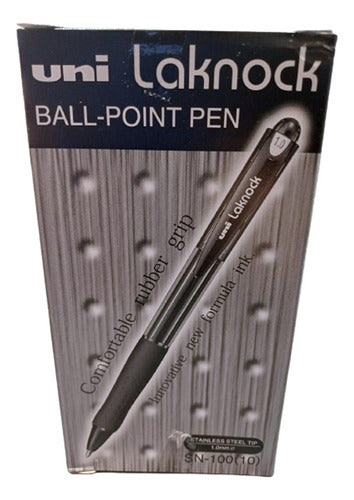 Uni Ball Laknock 1.0 Ballpoint Pen - Box of 12 Units 3