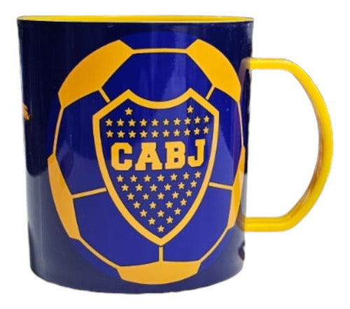 Taza Boca Juniors Plastica Licencia Oficial Original 0