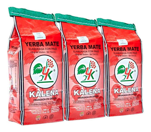 Hierbas Silvestres Yerba Mate Kalena 500 Grs - 3 Units 0