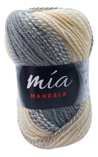 MIA Mandala Variegated Yarn - 5 Skeins of 100g Each 0