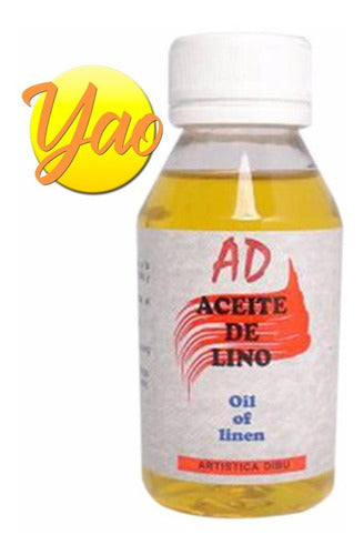 Linseed Oil 100ml Oleo Xilografia.artdibu 1