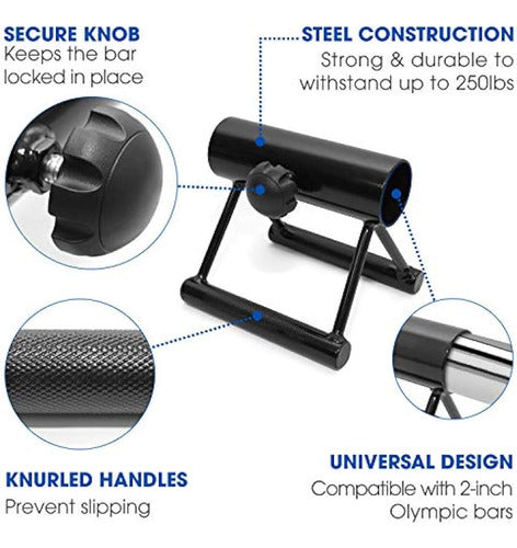 Yes4all Landmine Double D Row Handle/landmine Handle Attachm 2