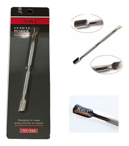 Navi Cuticle Pusher Premium Stainless Steel 0