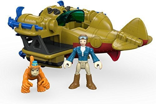 Fisher-Price Imaginext Bi-Plane Bomber Playset 6