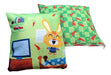 Ink-co Decorative Cushion Covers with Zipper, Washable 2