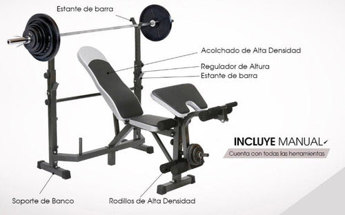 Sportex Full Chest Bench with Scott 4