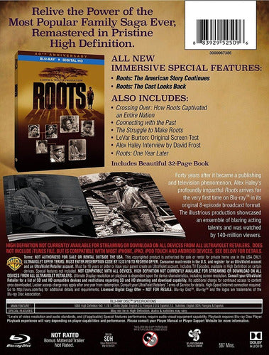 Roots / Raices Blu-ray 40th Anniversary Edition 1