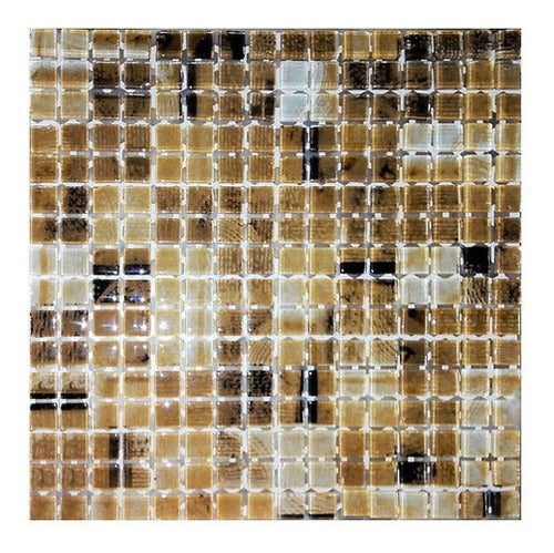 Mosaicos Krystales Malla Nadis Dorado 29,7x29,7 0