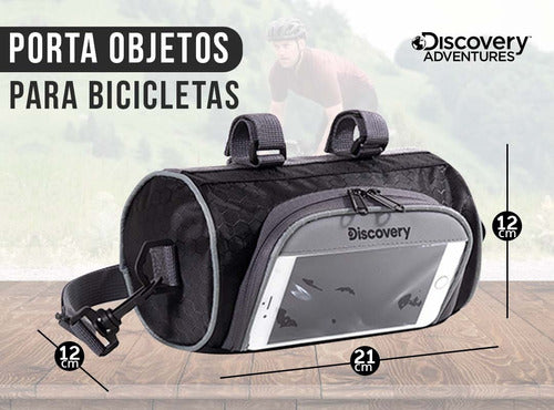 Discovery Thermal Water Bag Bicycle with Cell Phone Holder + Strap 1