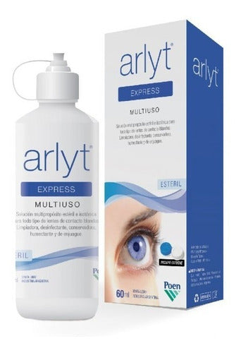 Arlyt Express 60 ml Contact Lens Solution 0