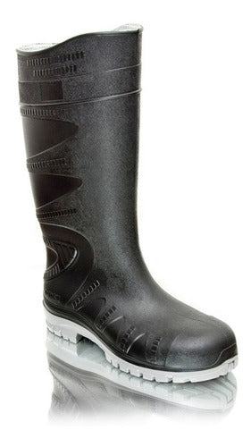 Ombu Black PVC Field Boots 4