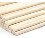 More Maderas Round Wooden Sticks 4mm X100 Units 50cm 2