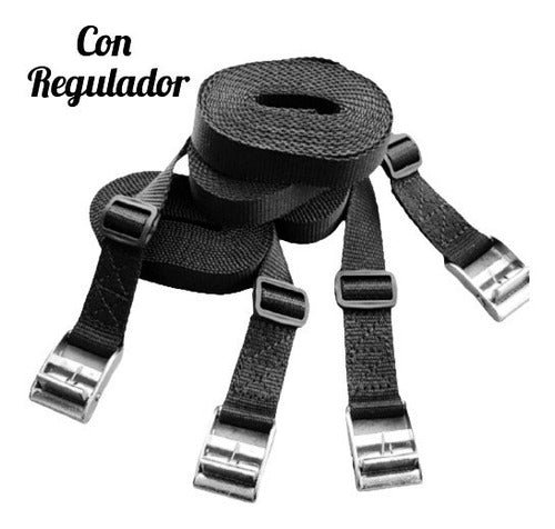 VacMultimarca 2 Tie Down Straps 1M for Surf Kayak Trailer 2