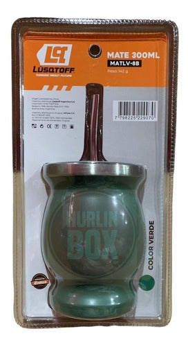 Lüsqtoff Stainless Steel Mate + Bombilla 300 Ml Green 2