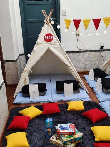 Pijamadas, Alquiler De Tipis, Carpa Infantil, Juegos 2