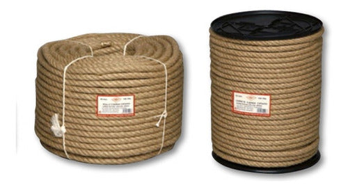 30mt De Cuerda Soga Sisal Grosor 6mm Precio Alta Calidad 0