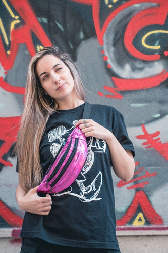 Riñonera Deportiva Fucsia Súper Canchera 2