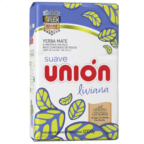 Yerba Mate Union Suave Liviana Pack X3 - 01mercado 1