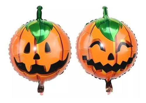 Halloween Pumpkin Balloons, Double-Sided 0