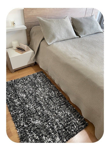 Handwoven Cotton Mika Rug 80x120 cm for Living and Bedroom 0