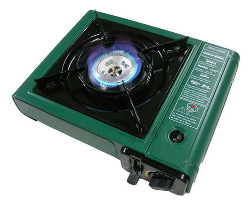 Conometal Portable Gas Stove with Carry Case & 4 Gas Cartridges Included 1