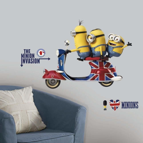 Vinilo Decorativo Pared [0xpqhhpc] Minions 1