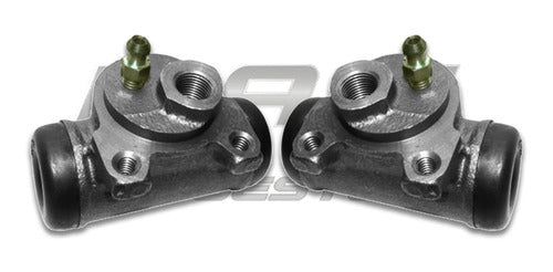 Kit 2 Rear Brake Cylinders for Peugeot 205 with Valve 1