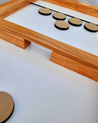Mini Sling Puck Game - Table Shuffleboard - Family Fun Game 1