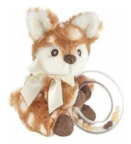 Bearton Baby Lil Willow Plush Fawn Shaker Toy Sonajero, 5 Pu 0