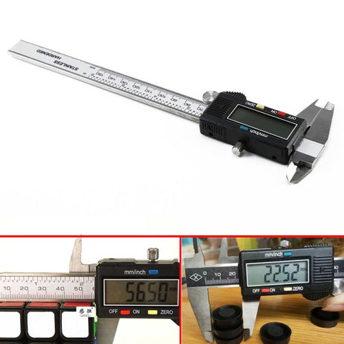 Digital Caliper 0-150mm/0.01mm Stainless Steel Electronic Vernier Caliper 0