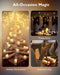 12 Velas Led Blanca Batería Brillante Parpadeo Decoración 6