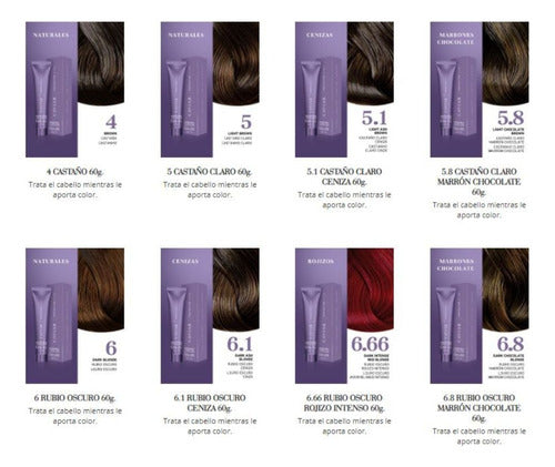 Fidelité Caviar Cream Hair Color Set - Choose Your Shades - 12 x 60g 2