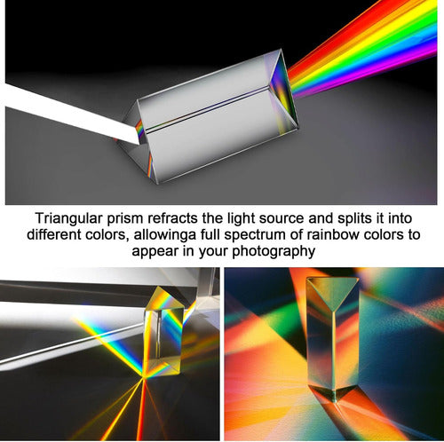 Prismas Ópticos Triangulares De Vidrio Para Efectos De Fotog 1