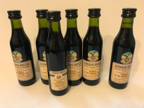 Creaciones Mileo 20 Customized Fernet Branca Souvenir Mini Bottles 5cl 1