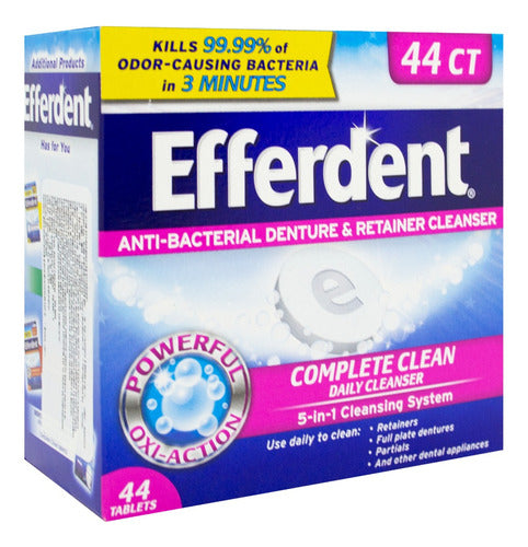 Efferdent Tabletas Limpiadoras Protesis Dentales X 102 1