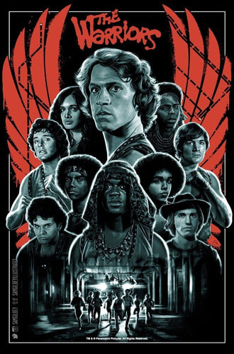#188 The Warriors Poster 30x40 Shipping Nationwide! 0