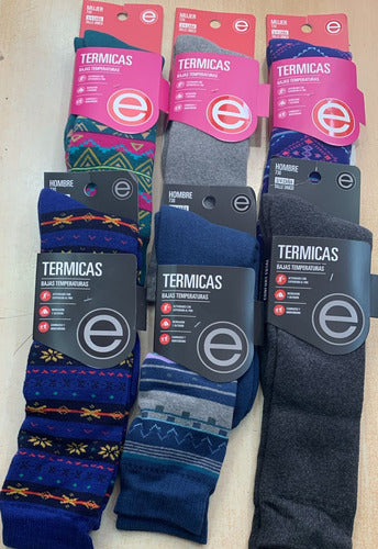 Elemento Thermal Socks Promo 6 Pairs 720/730 Mixed Bariloche 1