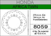 HYD Front Brake Disc for Honda Africa Twin 0