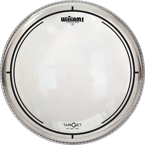14" Double Hydraulic Clear Drumhead - Target Series 0