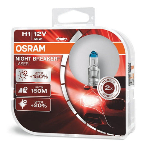 Lampara Osram H1 - Night Breaker Unlimited 12v 55w P14,5s 0