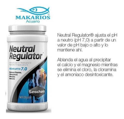 Seachem Neutral Regulator 250g Regulador pH Acuario 1