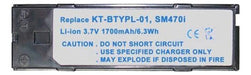 KFBTYPK 01 KT-BTYPL-01 New 1700mAh Battery for Symbol 3