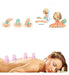 Spequix 6pcs Silicone Massage Cup Set Unisex Vacío Cupping M 2