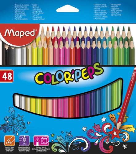 Maped Color Peps Colored Pencils X48 0