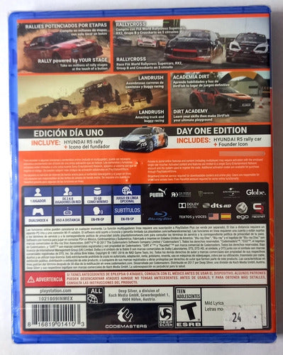 DiRT 4 PS4 Closed New Physical Game 1
