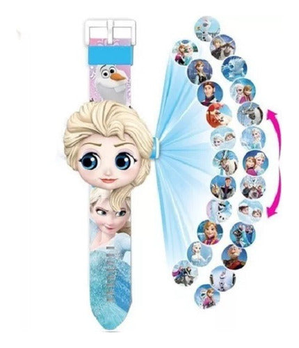 Frozen Projector Kids Watch - 24 Princess Images 0