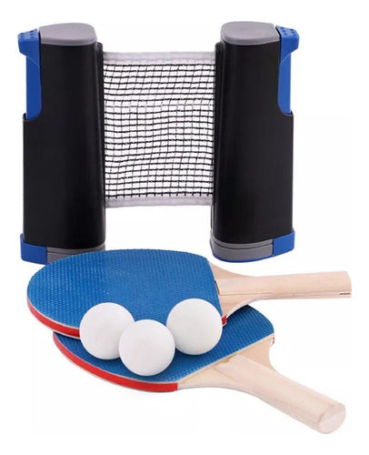 Set De Ping Pong Plegable 0