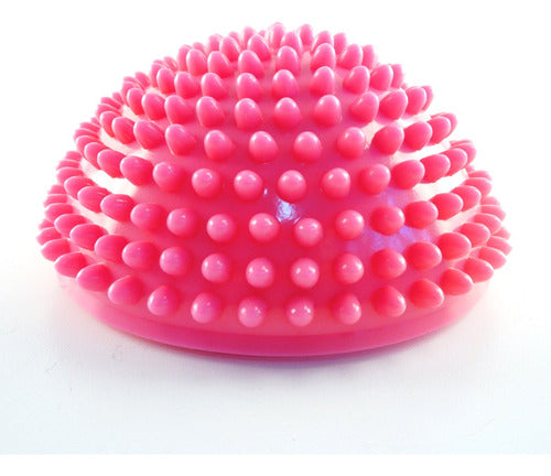 Bosu Semiesfera Masajeadora Con Pinches Para Pilates Yoga 1